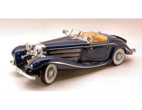 Maisto MI36862B MERCEDES 500 K TYPE 1936 BLUE 1:18 Modellino
