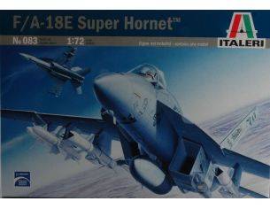 Italeri IT0083 F/A 18 E SUPER HORNET KIT 1:72 Modellino