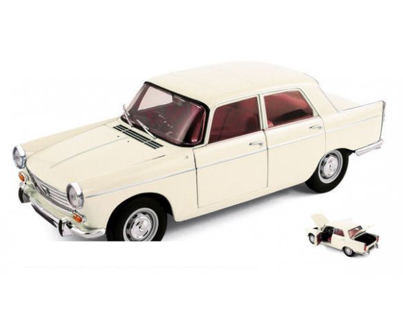 Norev NV184870 PEUGEOT 404 1965 IVORY 1:18 Modellino