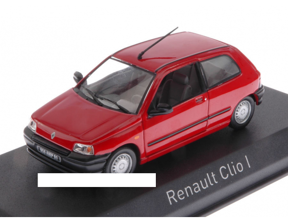 Norev NV517520 RENAULT CLIO I 1990 RED 1:43 Modellino