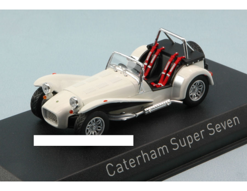 Norev NV270212 CATERHAM SUPER SEVEN 1979 WHITE 1:43 Modellino