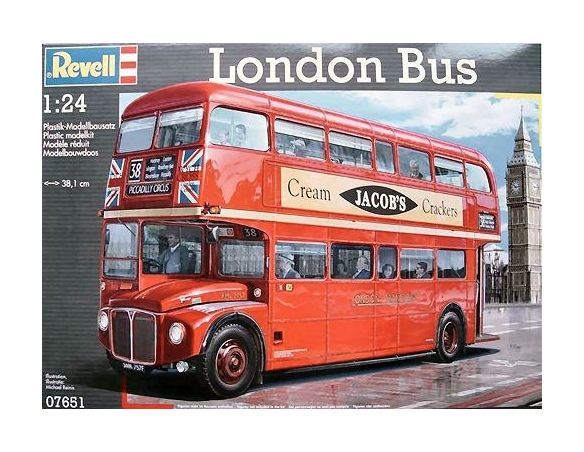 Revell 07651 LONDON BUS KIT 1:24 Modellino