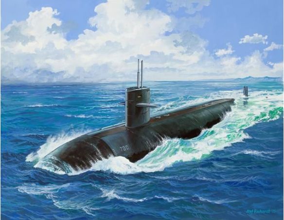 Revell RV05067 US NAVY SUBMARINE USS DALLAS KIT 1:400 Modellino