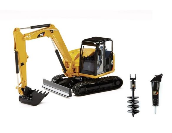 Norscot NR55239 CAT 308E2 CR SB MINI HYDRAULIC EXCAVATOR 1:32 Modellino