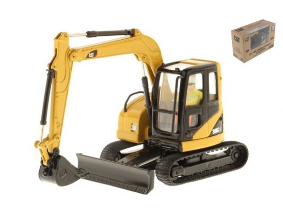 Diecast Master DM85129 CAT 308C MINI HYDRAULIC EXCAVATOR 1:50 Modellino