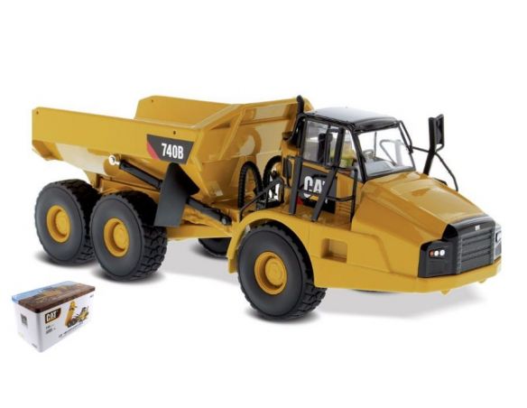 Diecast Master DM85501 CAT 740B ARTICULATED TRUCK TIPPER 1:50 Modellino