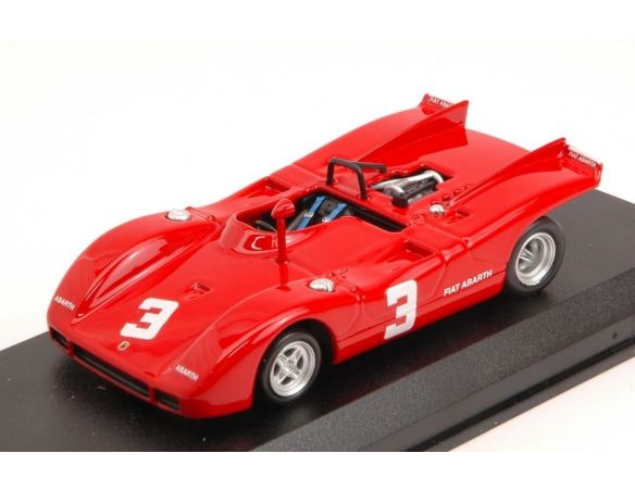 Best Model BT9631 ABARTH 2000 SP N.3 2nd EUROPEAN 2 LITRE SALZBURGRING 1970 D.QUESTER 1:43 Modellino