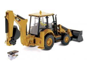 Diecast Master DM85249 CAT 432F2 SIDE SHIFT BACKHOE LOADER 1:50 Modellino