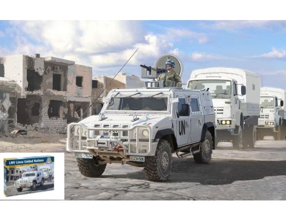 Italeri IT6535 LMV LINCE UNITED NATIONS KIT 1:35 Modellino