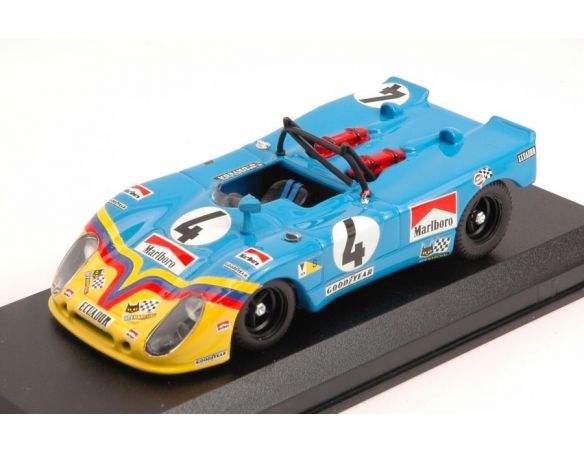 Best Model BT9159 PORSCHE 908/2 FLUNDER N.4 7th LM 1973 G.ORTEGA-F.MERELLO 1:43 Modellino