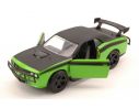 JADA TOYS JADA97140 DODGE CHALLENGER SRT8 FAST & FURIOUS GREEN/BLACK 1:32 Modellino