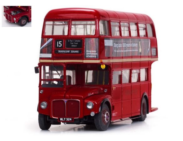 SunStar SS2919 ROUTMASTER 1960 RED 1:24 Modellino
