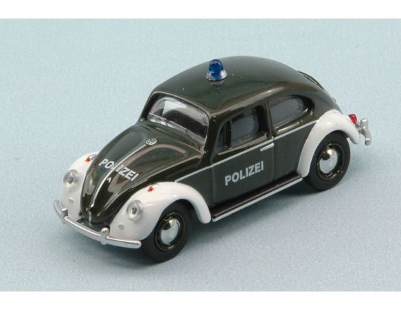 Schuco SH20129 VW KAFER POLIZEI 1:64 Modellino