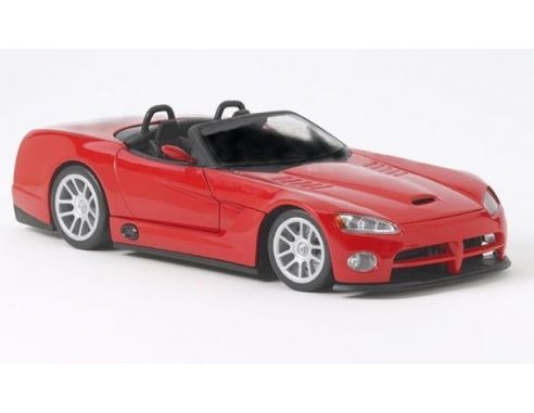 Hot Wheels Mattel 53836 DODGE VIPER SRT 10 ROADSTER ROSSA 1/18 Modellino