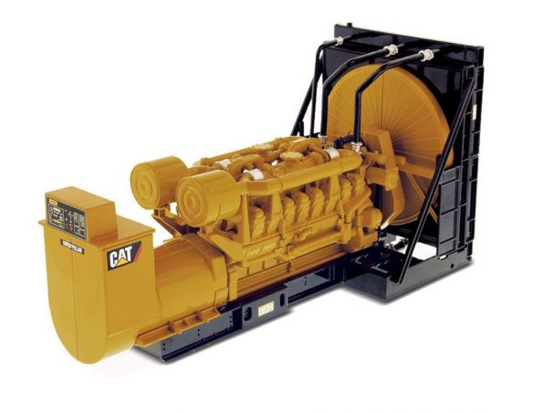 Diecast Master DM85100 CAT 3516B ENGINE GENERATOR 1:25 Modellino