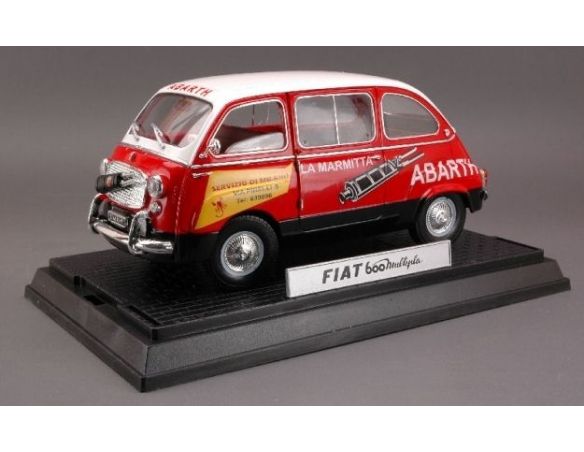 Miniminiera MMT74306 FIAT 600 MULTIPLA MARM.ABARTH  1:18 Modellino
