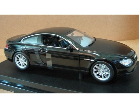 Mattel C7528 BMW SERIE 6 BLACK 1/18 Modellino