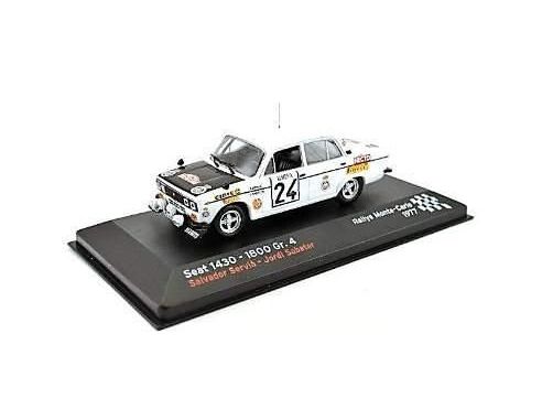 Abrex ABRMC025 SEAT 1430 N.24 7th MONTE CARLO 1977 S.SERVIA'-J.SABATER 1:43 Modellino
