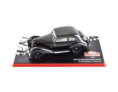 Abrex ABRMC039 HOTCHKISS 686 CGS N.23 WINNER MONTE CARLO 1950 M.BECQUART-H.SECRET 1:43 Modellino