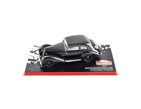 Abrex ABRMC039 HOTCHKISS 686 CGS N.23 WINNER MONTE CARLO 1950 M.BECQUART-H.SECRET 1:43 Modellino