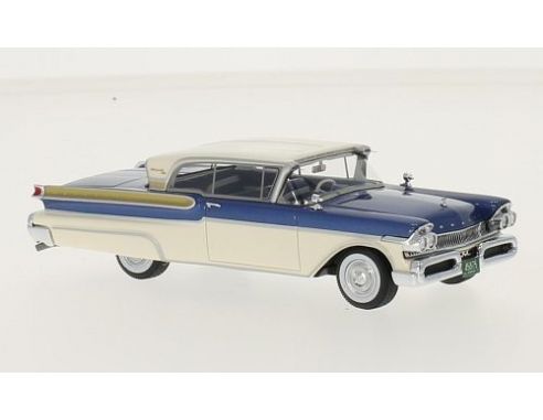 Neo Scale Models NEO45875 MERCURY TURNPIKE COUPE' METALLIC BLUE/WHITE 1:43 Modellino