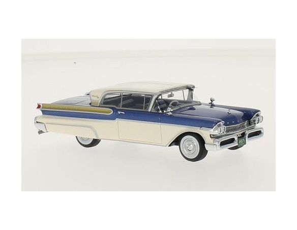 Neo Scale Models NEO45875 MERCURY TURNPIKE COUPE' METALLIC BLUE/WHITE 1:43 Modellino