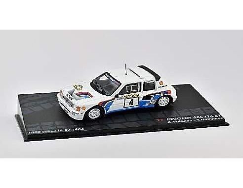 Abrex ABITR010 PEUGEOT 205 T16 N.4 WINNER 1000 LAKES 1984 A.VATANEN-T.HARRYMAN 1:43 Modellino