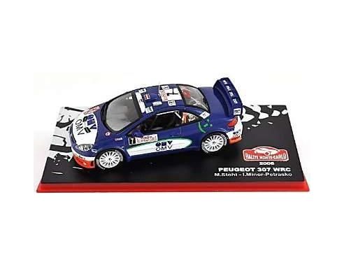 Abrex ABRMC004 PEUGEOT 307 WRC N.7 4th MONTE CARLO M.STHOL-I.M.PETRASKO 1:43 Modellino