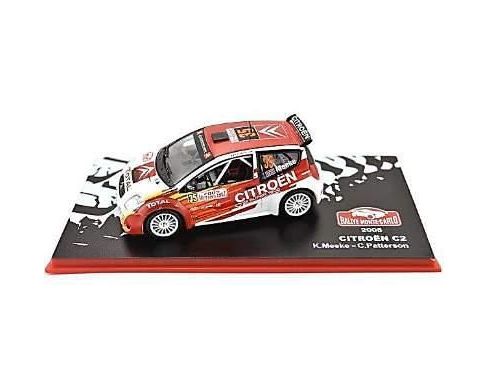 Abrex ABRMC037 CITROEN C2 N.35 11th MONTE CARLO 2005 K.MEEKE-C.PATTERSON 1:43 Modellino