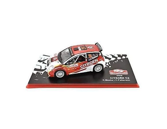 Abrex ABRMC037 CITROEN C2 N.35 11th MONTE CARLO 2005 K.MEEKE-C.PATTERSON 1:43 Modellino