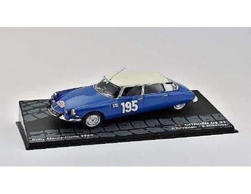 Abrex ABITR049 CITROEN DS21 N.195 WINNER MONTE CARLO 1966 P.TOIVONEN-E.MIKKANDER 1:43 Modellino
