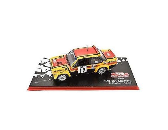 Abrex ABRMC038 FIAT 131 ABARTH N.12 7th MONTE CARLO 1980 M.MOUTON-A.ARRII 1:43 Modellino