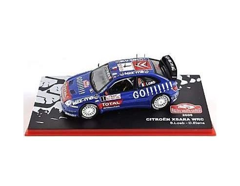 Abrex ABRMC047 CITROEN XSARA WRC N.1 2nd MONTE CARLO 2006 S.LOEB-D.ELENA 1:43 Modellino