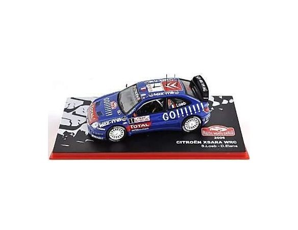 Abrex ABRMC047 CITROEN XSARA WRC N.1 2nd MONTE CARLO 2006 S.LOEB-D.ELENA 1:43 Modellino