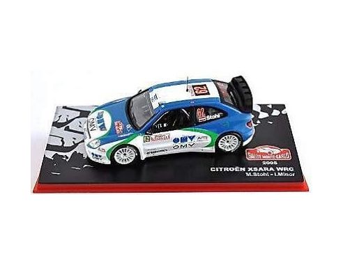 Abrex ABRMC036 CITROEN XSARA WRC N.62 6th MONTE CARLO 2005 M.STOHL-I.M.PETRASKO 1:43 Modellino