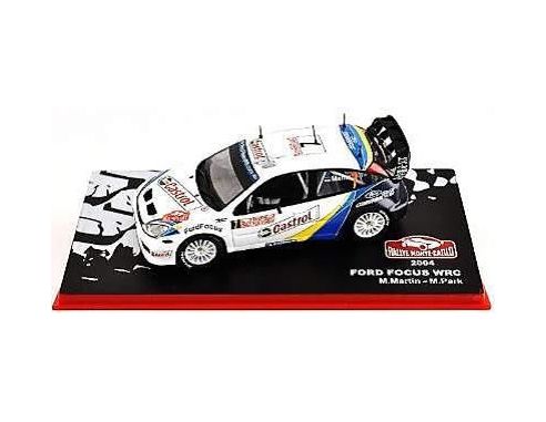 Abrex ABRMC017 FORD FOCUS WRC N.7 2nd MONTE CARLO 2004 M.MARTIN-M.PARK 1:43 Modellino