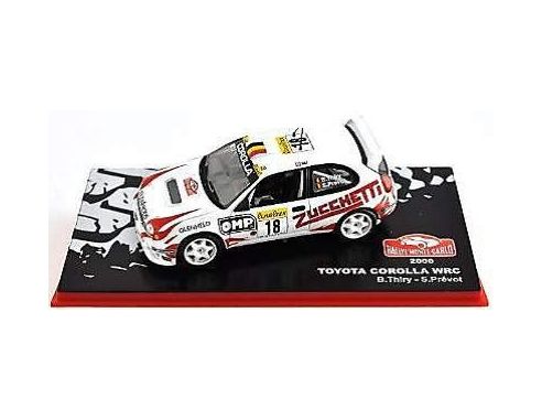 Abrex ABRMC008 TOYOTA COROLLA WRC N.18 5th MONTE CARLO 2000 B.THIRY-S.PREVOT 1:43 Modellino
