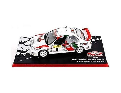 Abrex ABRMC031 MITSUBISHI LANCER N.9 5th MONTE CARLO 1994 K.ERIKSSON-S.PARMANDER 1:43 Modellino