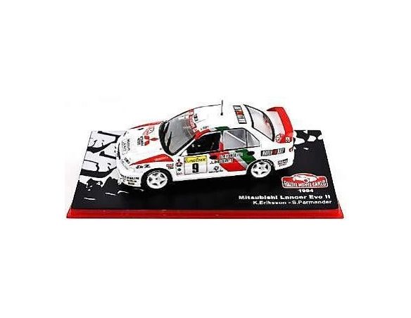Abrex ABRMC031 MITSUBISHI LANCER N.9 5th MONTE CARLO 1994 K.ERIKSSON-S.PARMANDER 1:43 Modellino