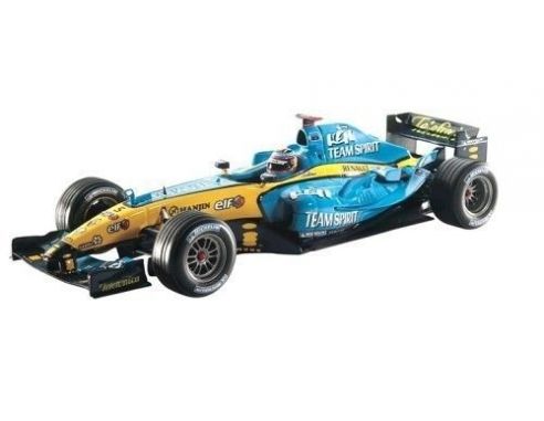 Mattel J7521 RENAULT F1 R25 FUN LINE ALONSO 1/24 Modellino