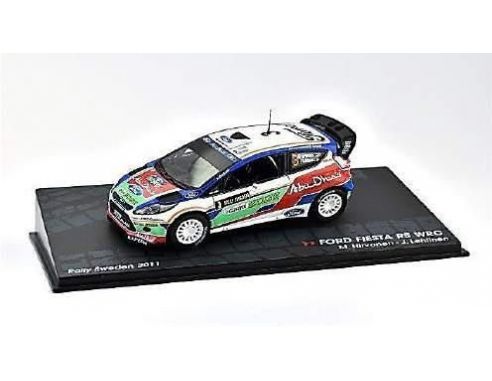 Abrex ABITR002 FORD FIESTA RS WRC N.3 WINNER SWEDEN 2011 M.HIRVONEN-J.LEHTINEN 1:43 Modellino