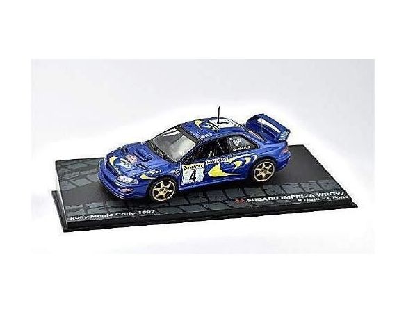 Abrex ABITR004 SUBARU IMPREZA WRC97 N.4 WINNER MONTE CARLO 1997 P.LIATTI-F.PONS 1:43 Modellino