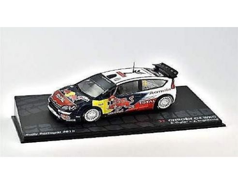 Abrex ABITR017 CITROEN C4 WRC N.7 WINNER PORTUGAL 2010 S.OGIER-J.INGRASSIA 1:43 Modellino