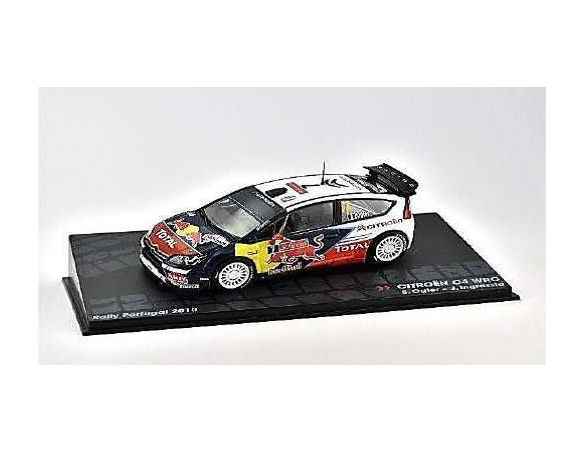 Abrex ABITR017 CITROEN C4 WRC N.7 WINNER PORTUGAL 2010 S.OGIER-J.INGRASSIA 1:43 Modellino