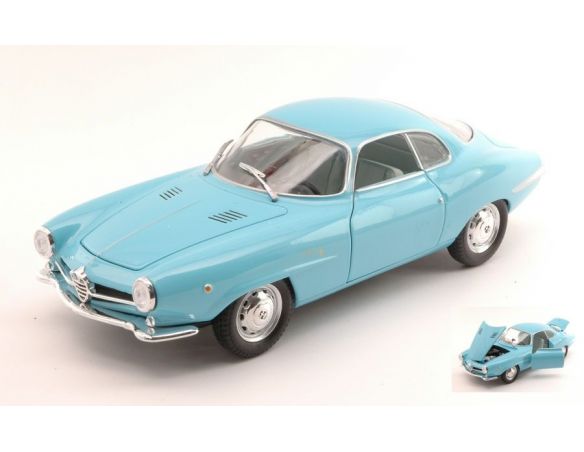 Nostalgie NT055 ALFA ROMEO GIULIETTA SS (SPRINT SPECIALE) 1967 LIGHT BLUE 1:24 Modellino