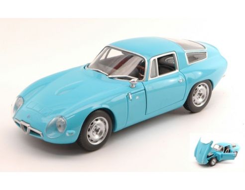 Nostalgie NT060 ALFA ROMEO GIULIA TZ 1963 LIGHT BLUE 1:24 Modellino