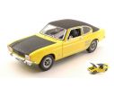 Nostalgie NT058 FORD CAPRI GT XLR 1700 1970 YELLOW/BLACK 1:24 Modellino