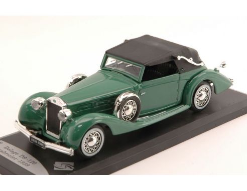 Solido SL143002 DELAGE D8 120 CABRIOLET 1939 GREEN 1:43 Modellino