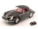 Nostalgie NT053 PORSCHE 356 1.6 SUPER 90 CABRIOLET BLACK 1:24 Modellino