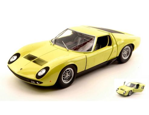 Nostalgie NT054 LAMBORGHINI MIURA P400 1968 CITRUS YELLOW 1:24 Modellino